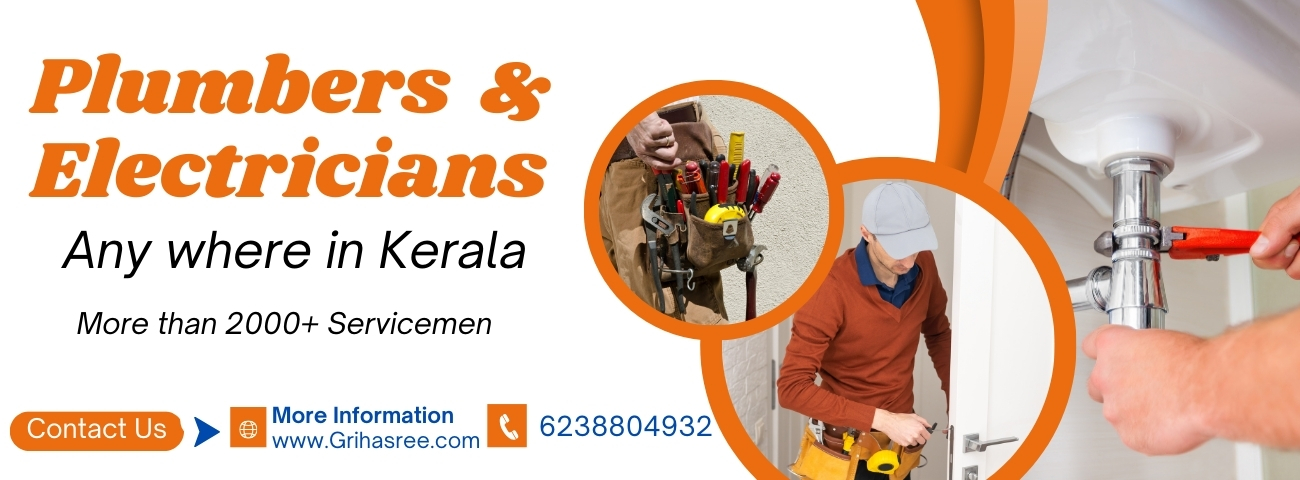 Reliable Plumbers and Electricians in Kerala - Grihasree